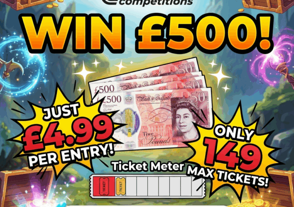 £500 Tax Free Cash LOW ODDS